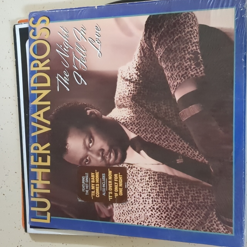 Luther Vandross Vinyl Record - The night i fell in love